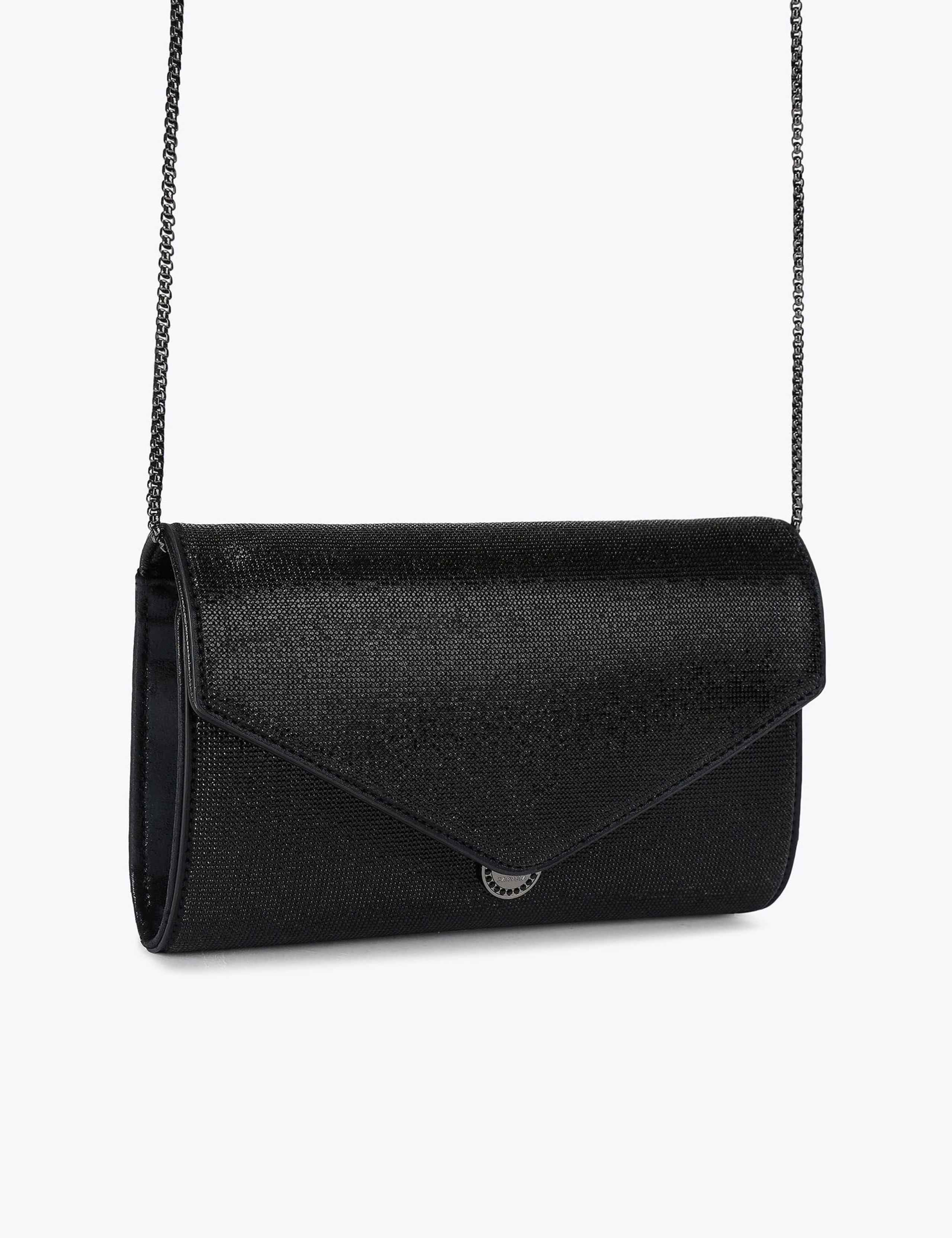 Carvela embellished clutch bag with jewels - British product