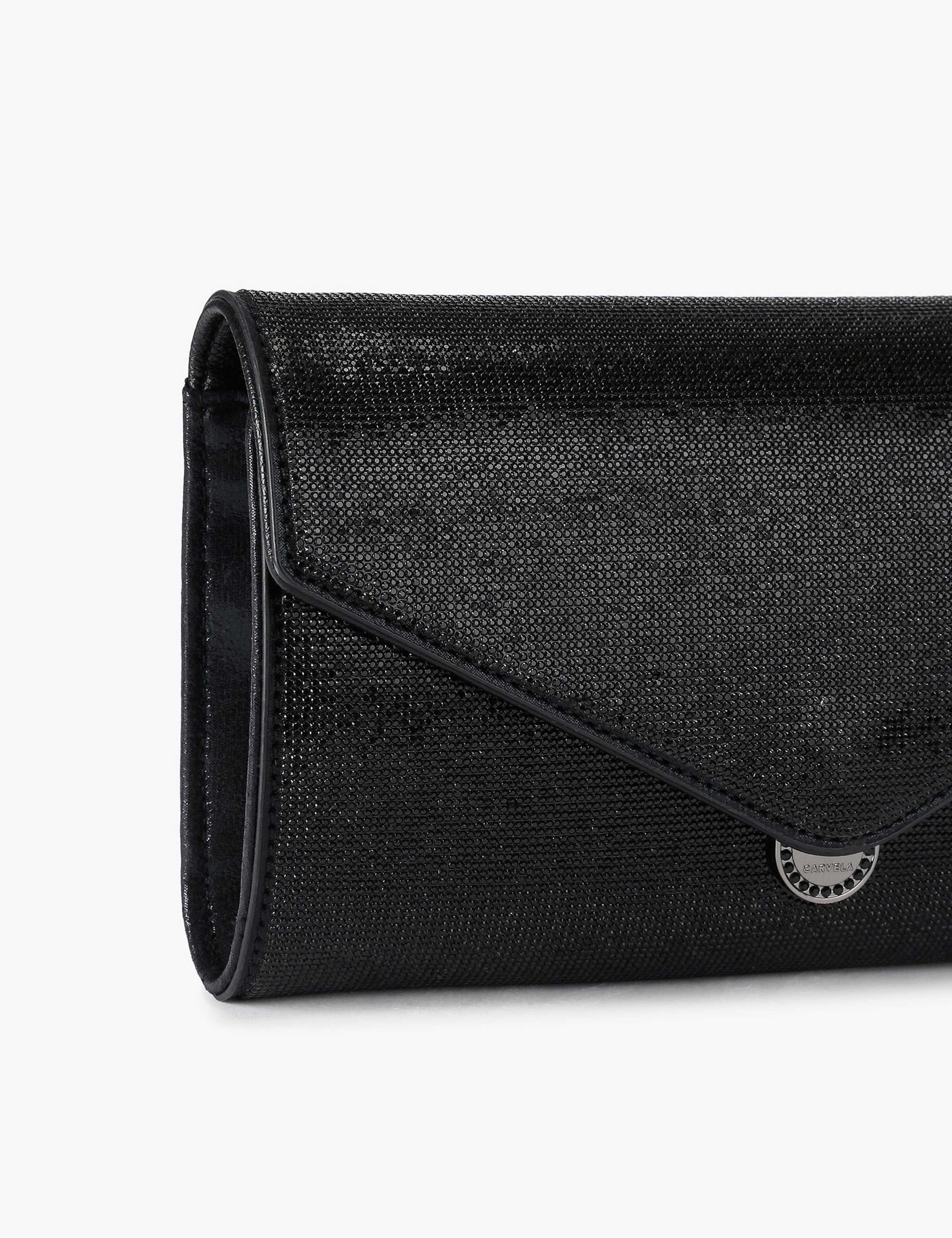 Carvela embellished clutch bag with jewels - British product
