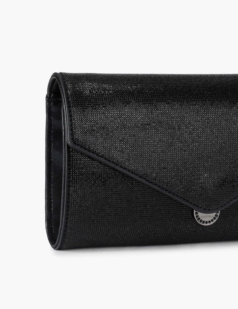 Carvela embellished clutch bag with jewels - British product