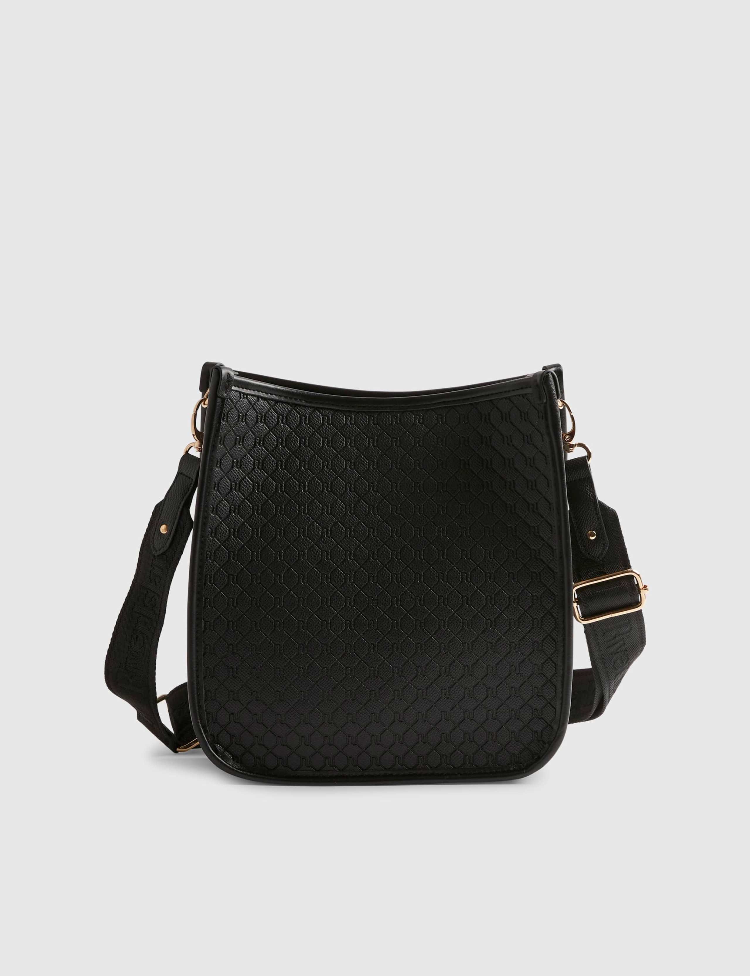 River Island faux leather embossed messenger bag, imported from the UK