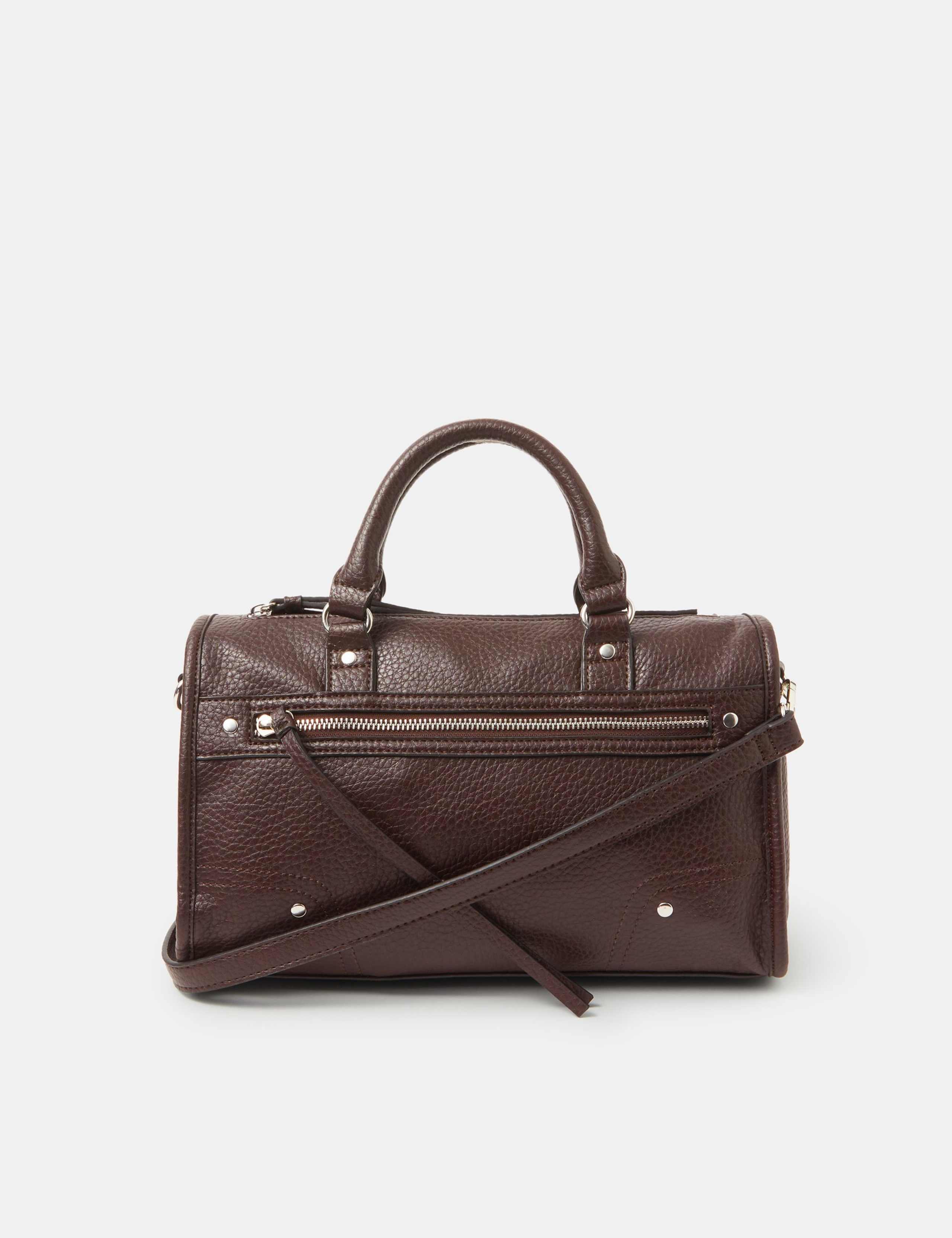 Accessorize faux leather grab bag (British brand)
