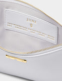 Katie Loxton faux leather June birthstone pouch, imported from the UK