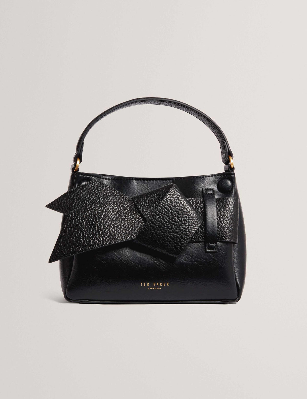 Ted Baker faux leather knot bow mini grab bag - British product