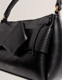 Ted Baker faux leather knot bow mini grab bag - British product