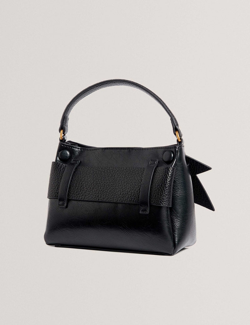 Ted Baker faux leather knot bow mini grab bag - British product