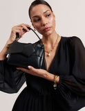 Ted Baker faux leather knot bow mini grab bag - British product