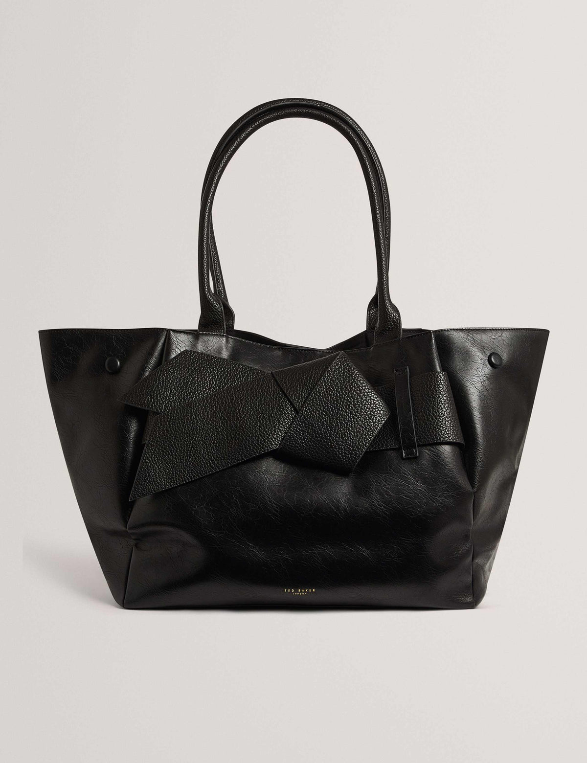 Ted Baker faux leather knot bow tote bag (British brand)