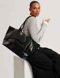 Ted Baker faux leather knot bow tote bag (British brand)