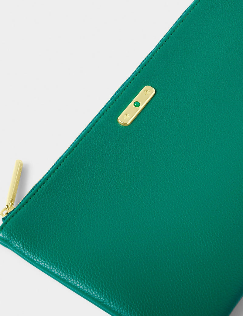 Katie Loxton faux leather pouch May birthstone (British brand)