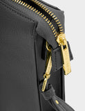 Katie Loxton cross body bag metallic faux leather (British brand)