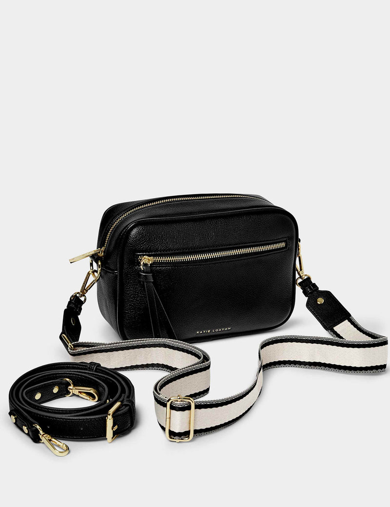 Sac bandoulière métallique en similicuir Katie Loxton (marque britannique)
