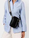 Katie Loxton metallic cross body bag faux leather (British brand)