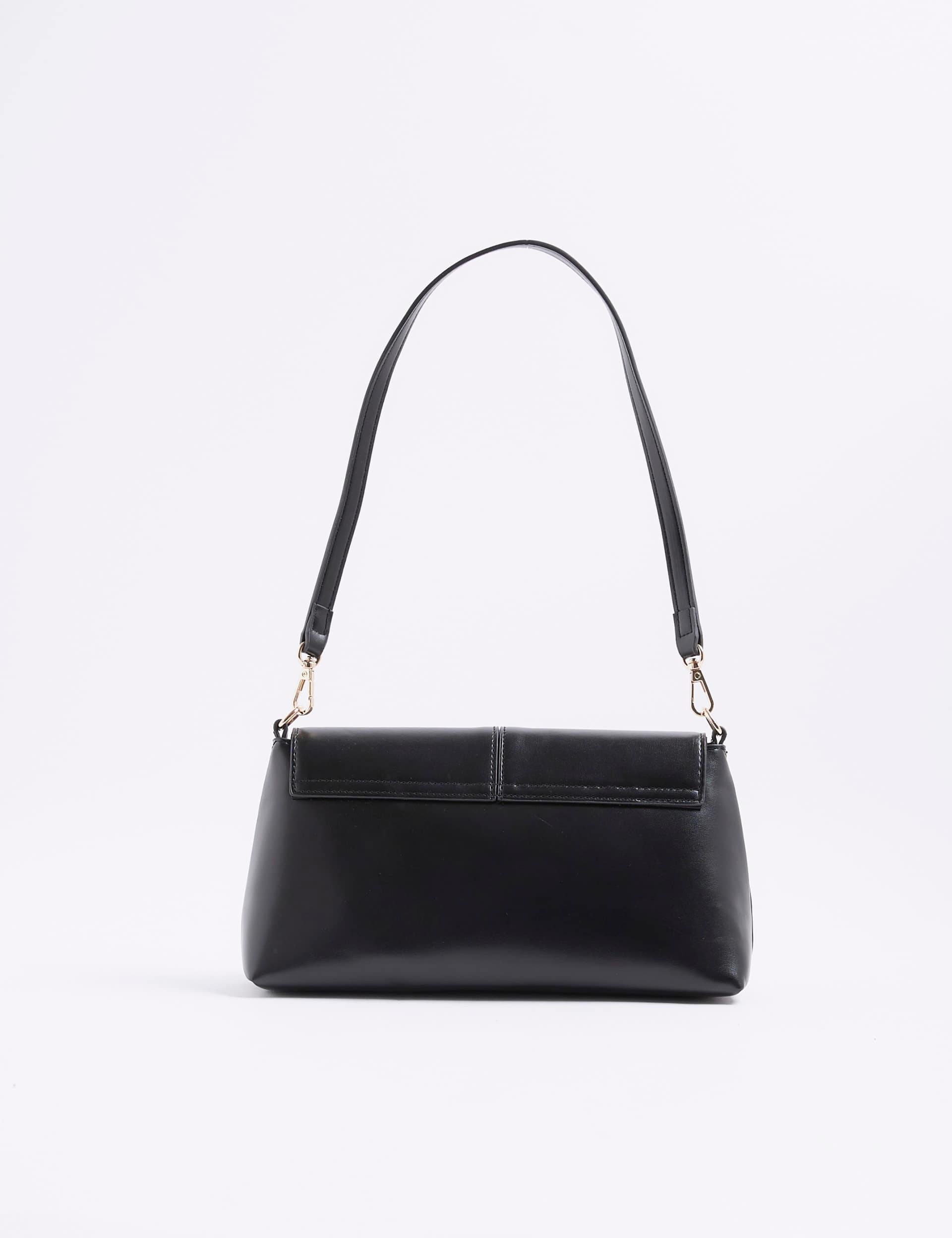 River Island faux leather patent clutch bag (British brand)