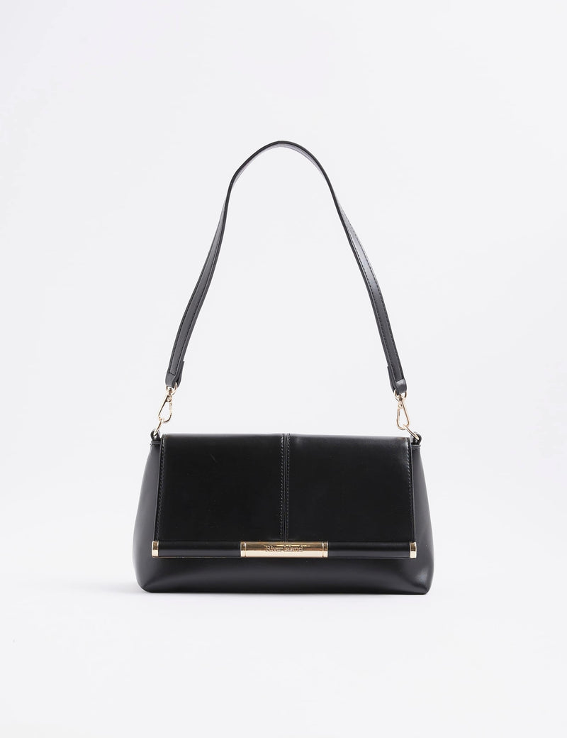 River Island faux leather patent clutch bag (British brand)