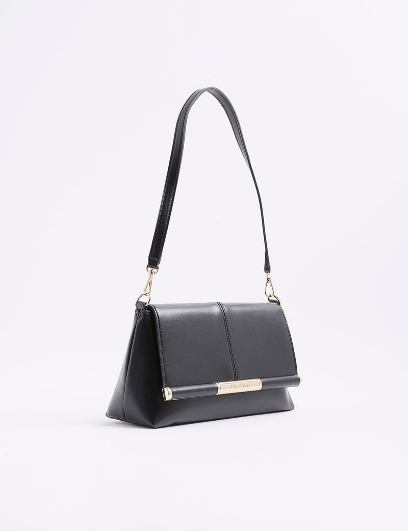 River Island faux leather patent clutch bag (British brand)