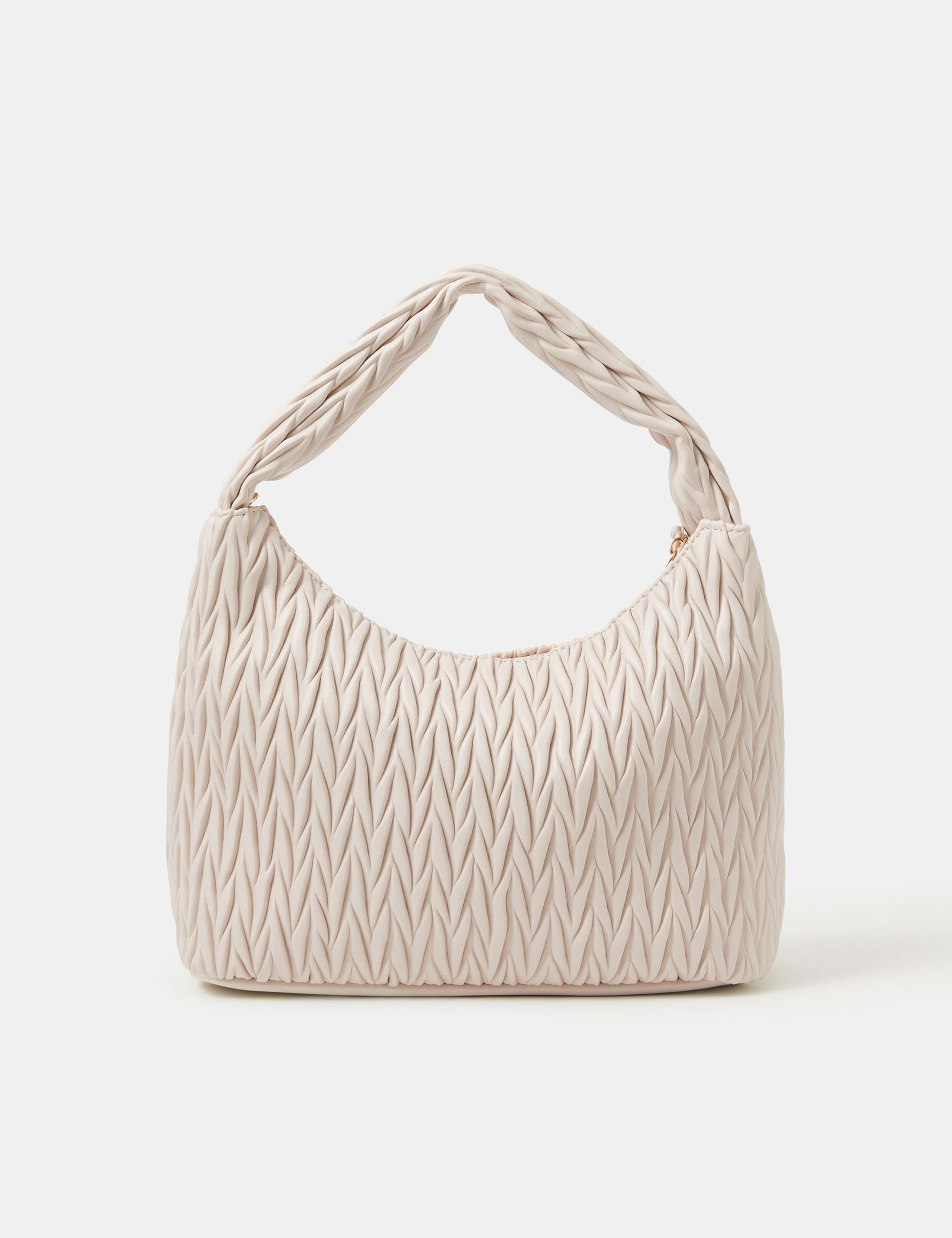 Accessorize faux leather quilted grab bag, UK version