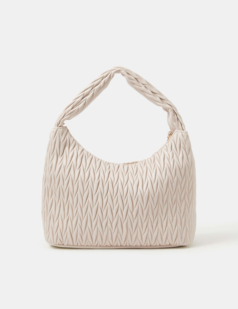 Accessorize faux leather quilted grab bag, UK version