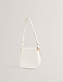 Ted Baker faux leather raffia twist lock shoulder bag (British brand)