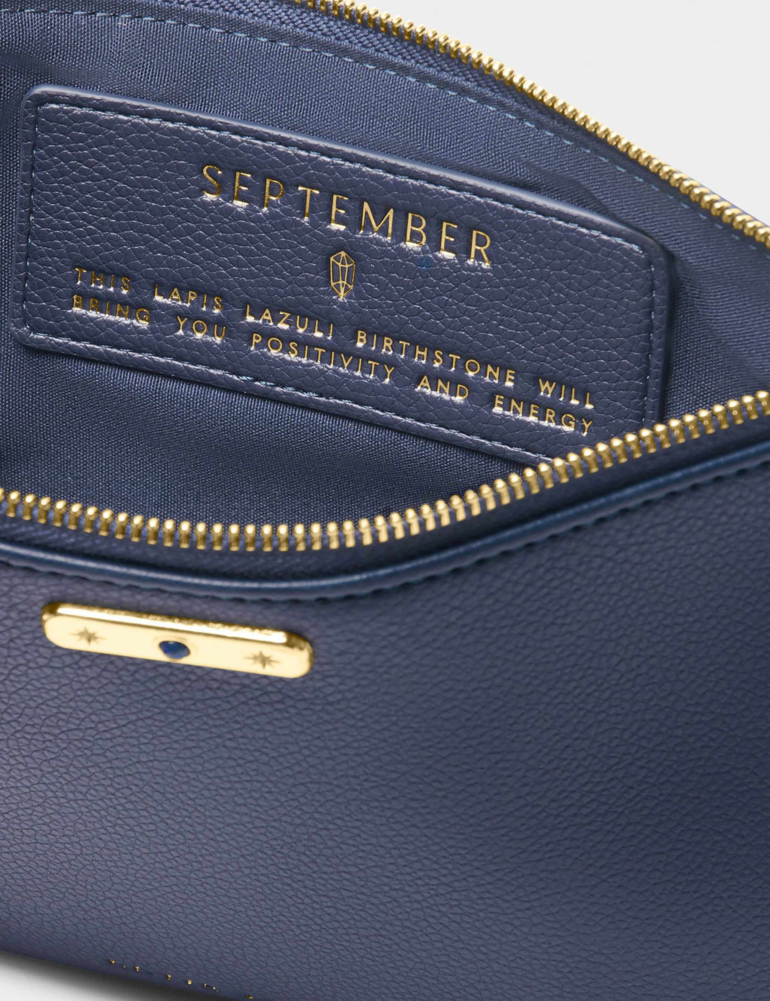 Katie Loxton September birthstone pouch purse, UK version