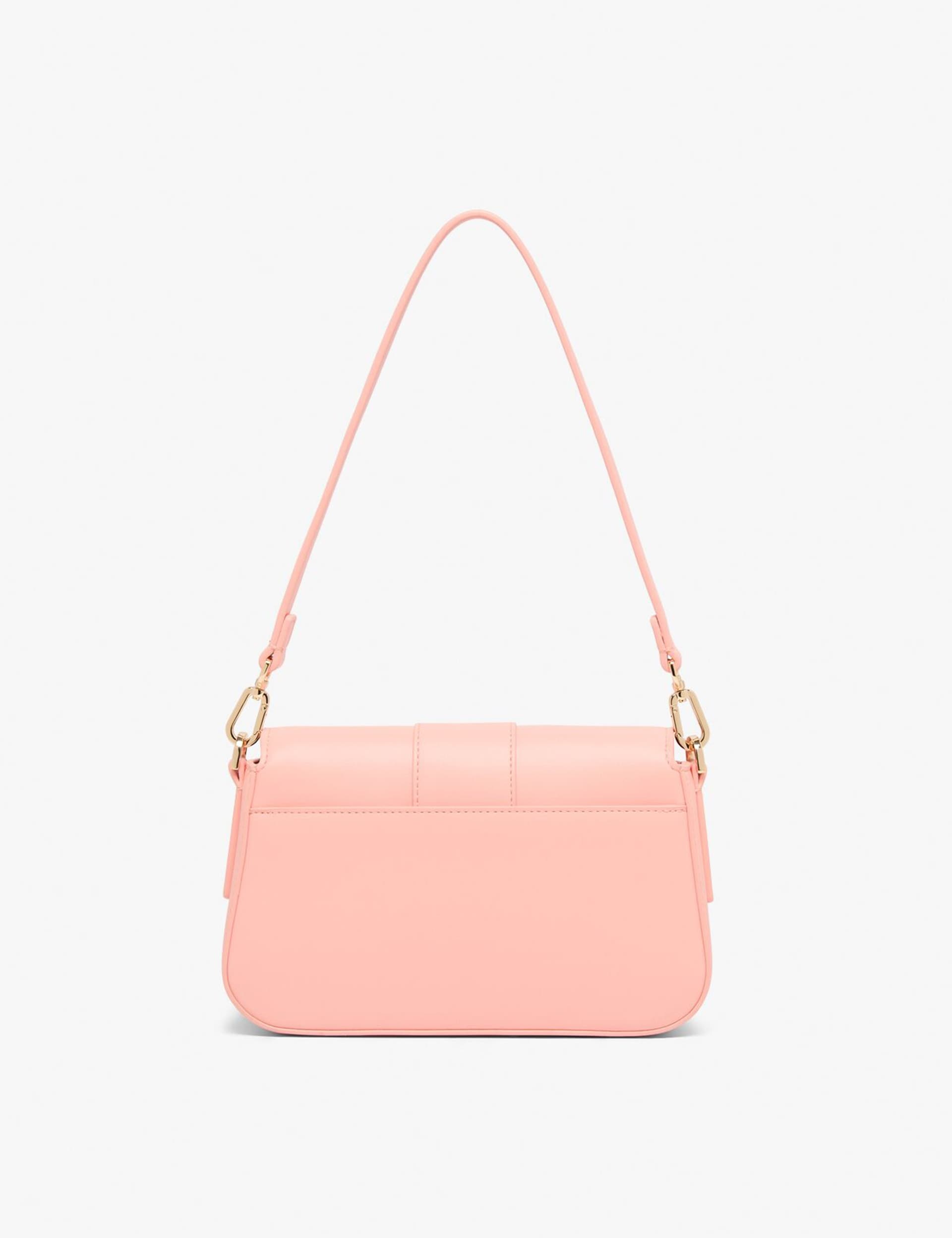 Lacoste faux leather shoulder bag, UK version