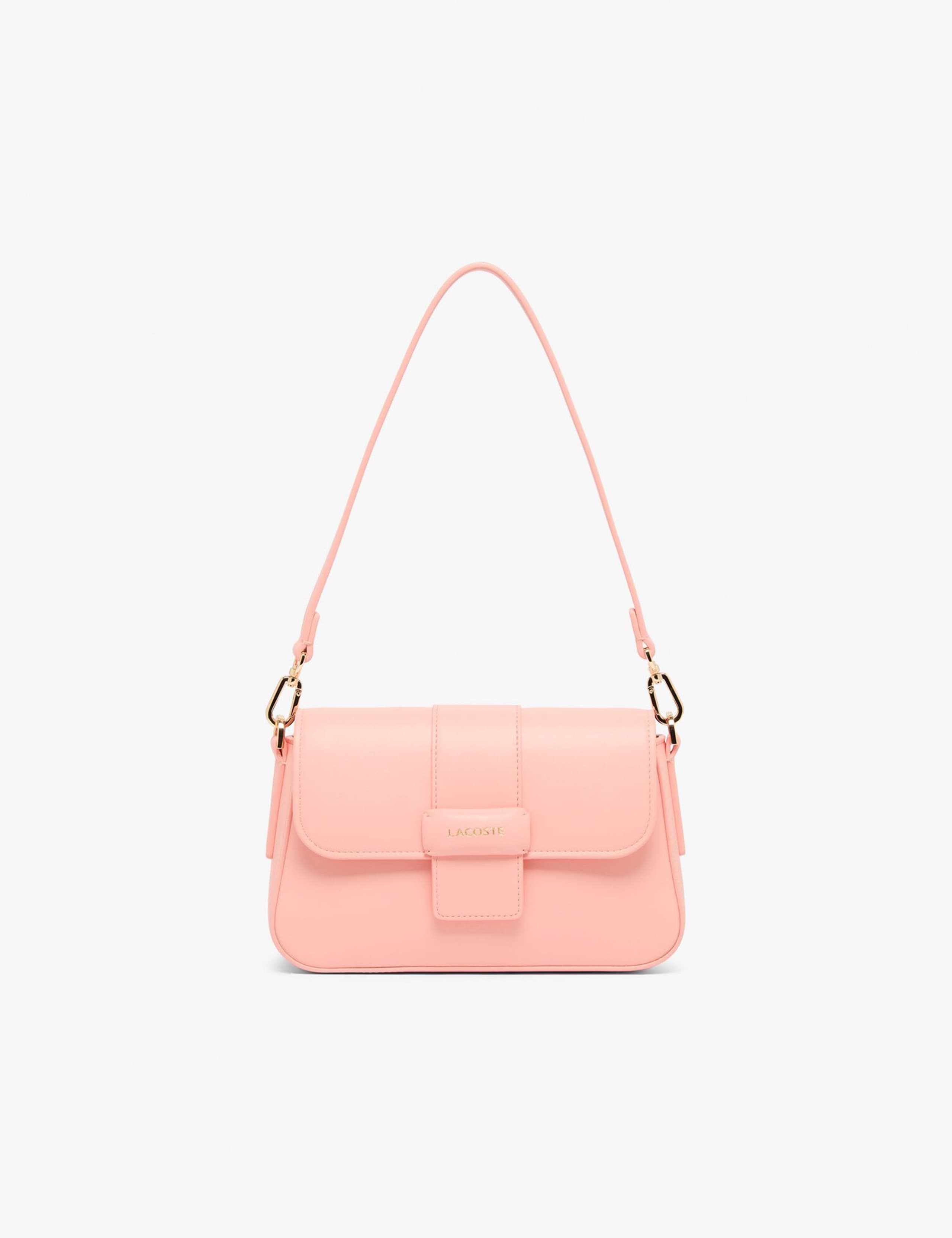 Lacoste faux leather shoulder bag, UK version
