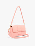 Lacoste faux leather shoulder bag, UK version