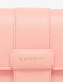 Lacoste faux leather shoulder bag, UK version