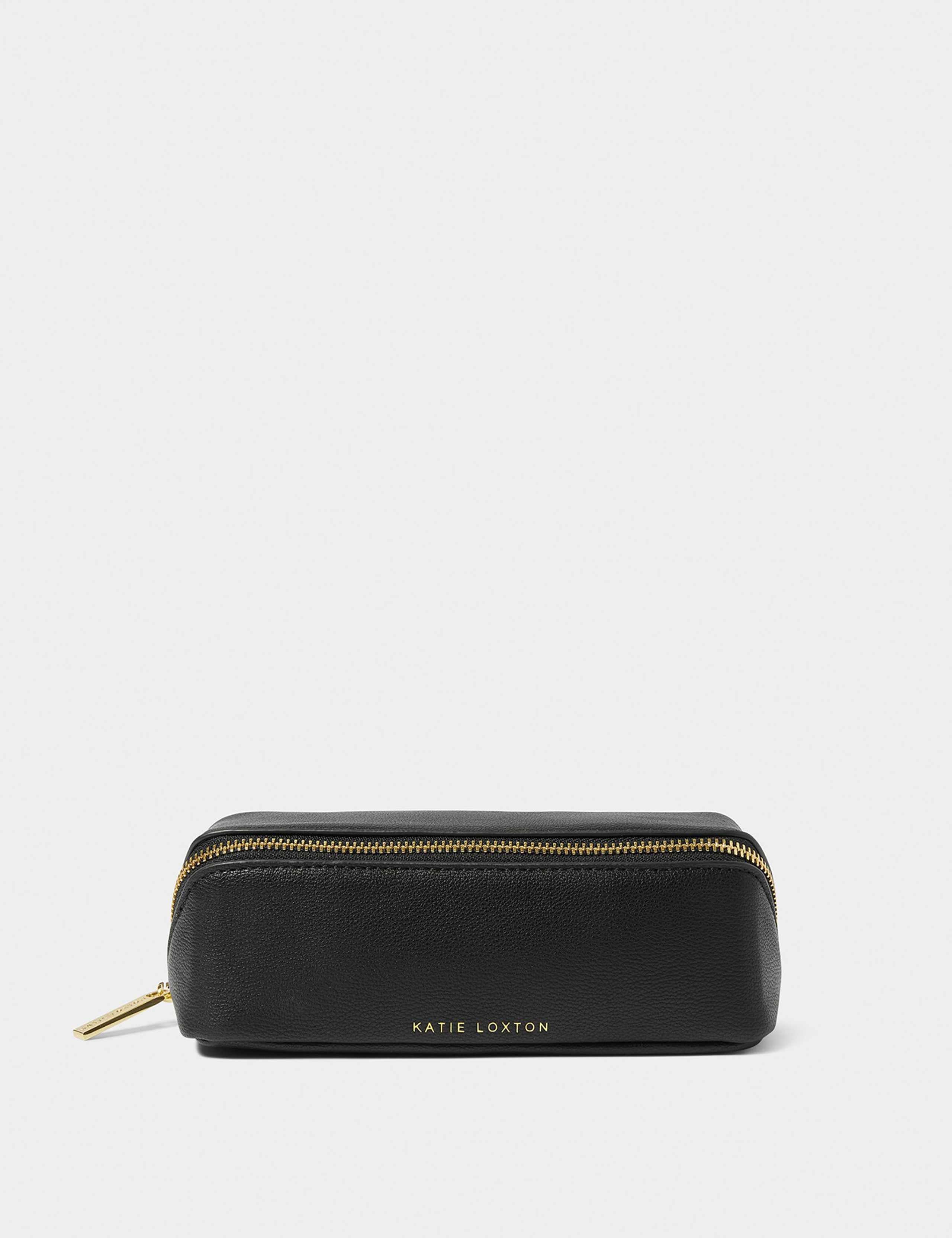 Katie Loxton faux leather small makeup bag, imported from the UK