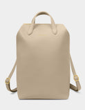 Faux Leather Top Handle Cabin Backpack
