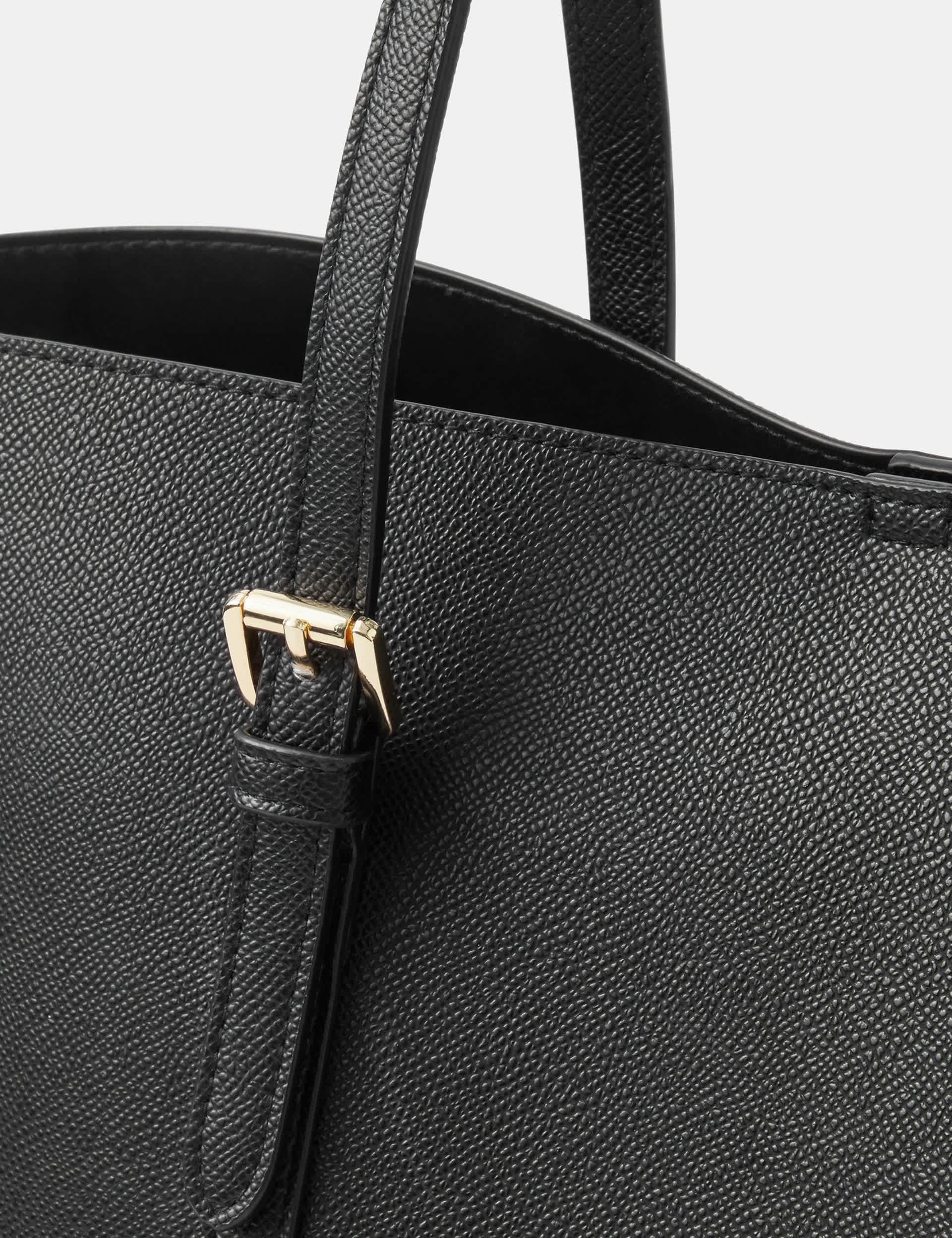Accessorize top handle tote bag in faux leather (British brand)