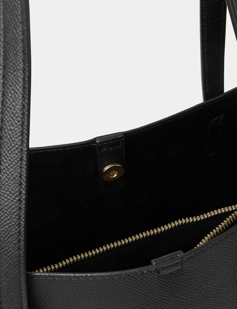 Accessorize top handle tote bag in faux leather (British brand)