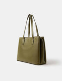 Faux leather webbing strap shoulder bag, UK version