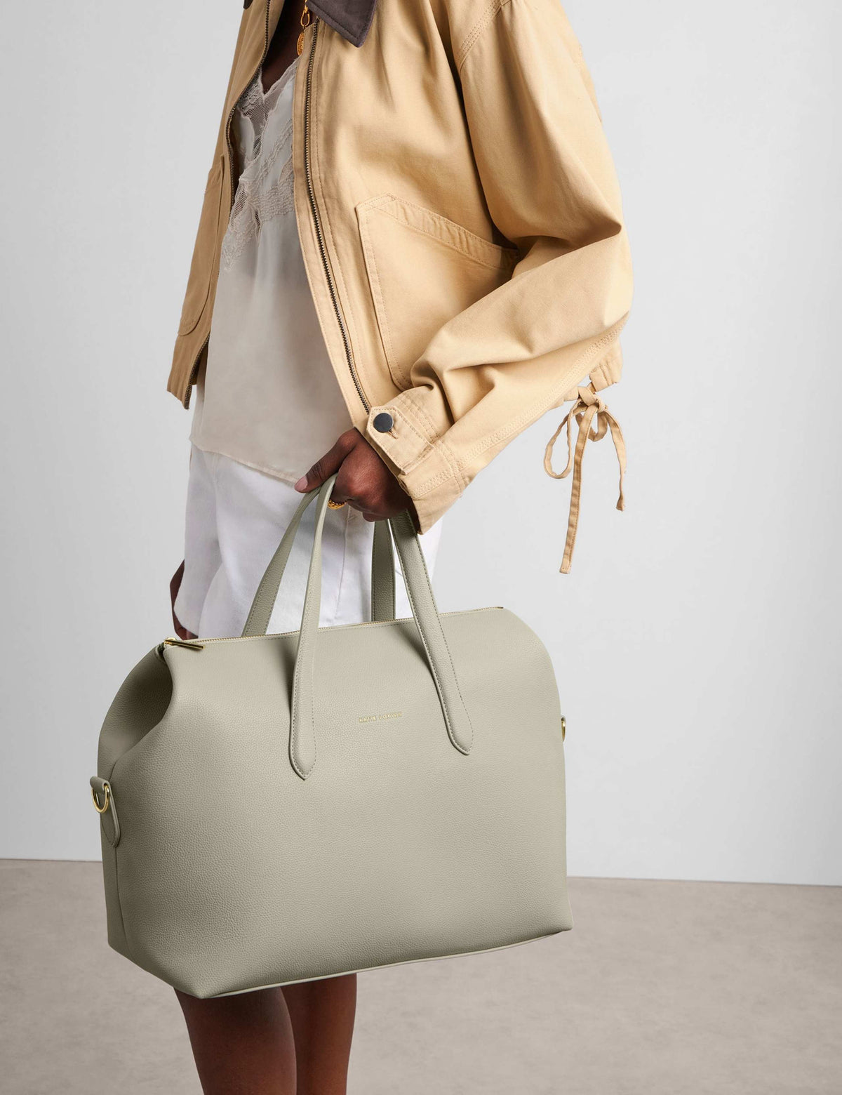 Katie Loxton faux leather weekend cabin bag, imported from the UK