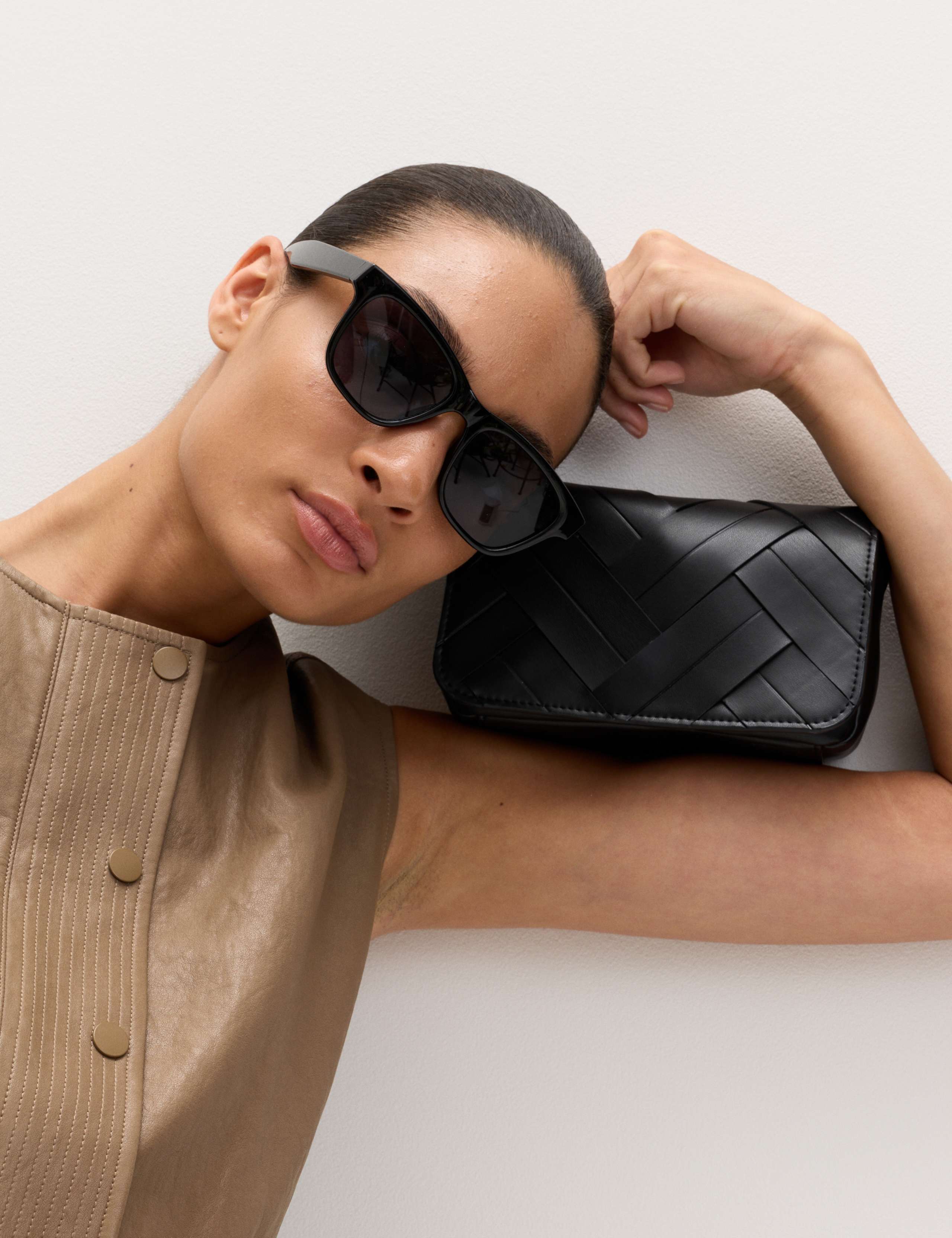 M&S woven mini cross body bag - British product