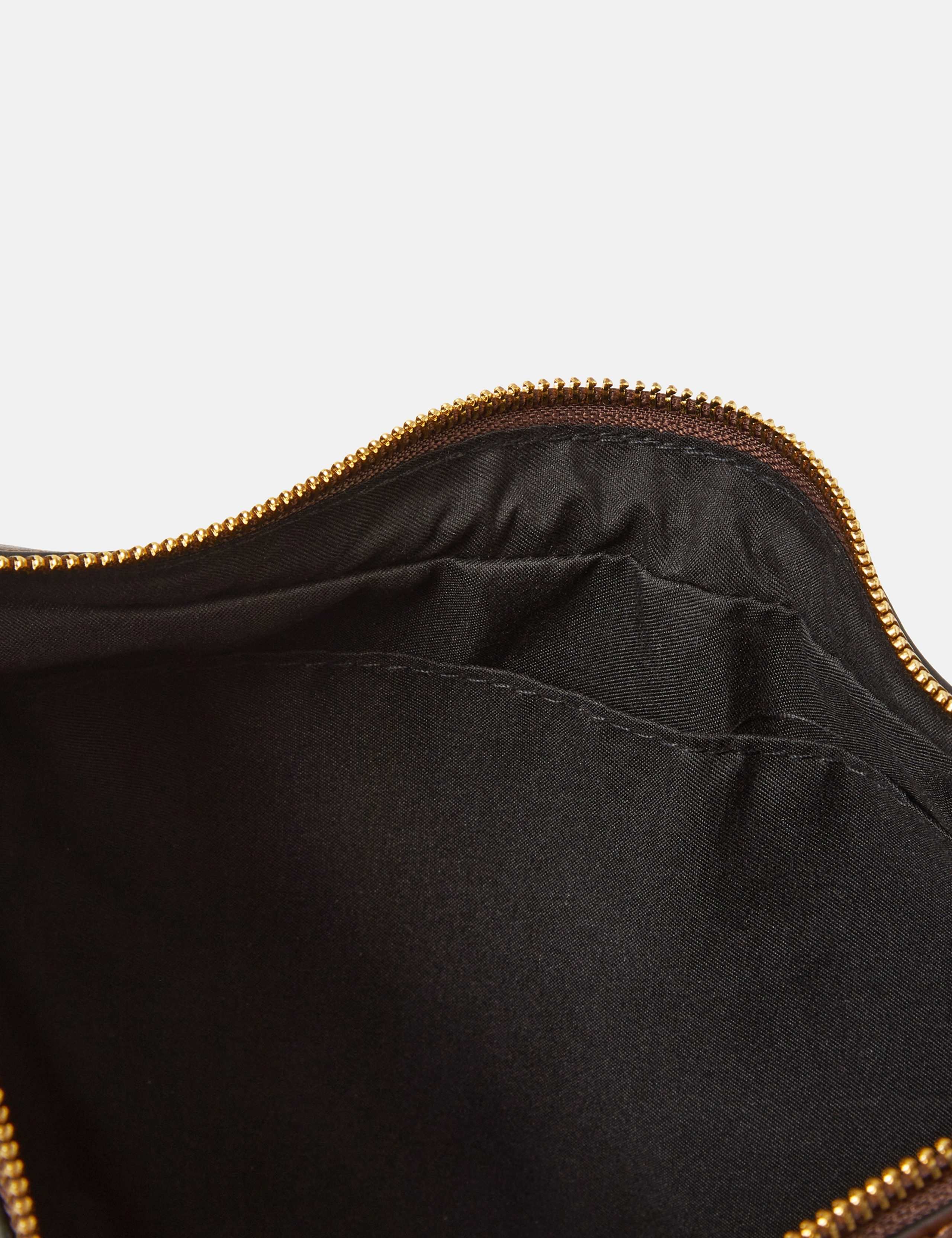 Accessorize woven faux leather shoulder bag, imported from the UK