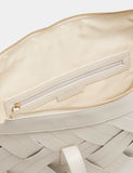 M&S faux leather woven shoulder bag (British brand)