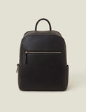 Accessorize faux leather zip around backpack (British brand)