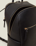 Accessorize faux leather zip around backpack (British brand)