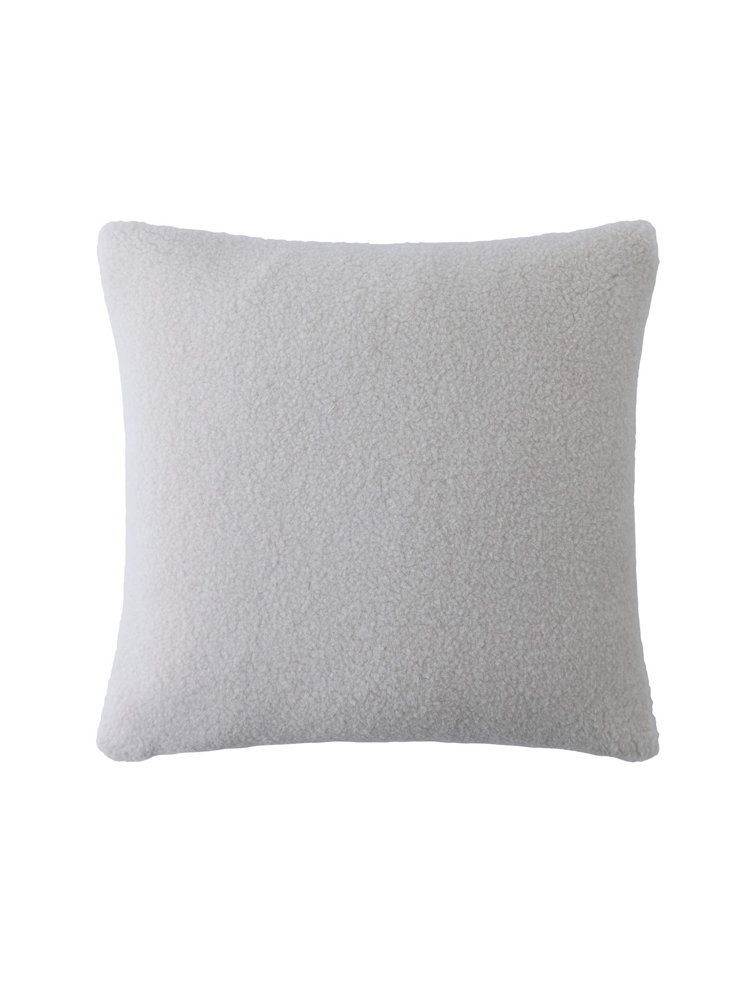 Laura Ashley faux sheepskin Coleford cushion 45 cm - British product