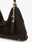 Carvela faux suede hobo shoulder bag British brand