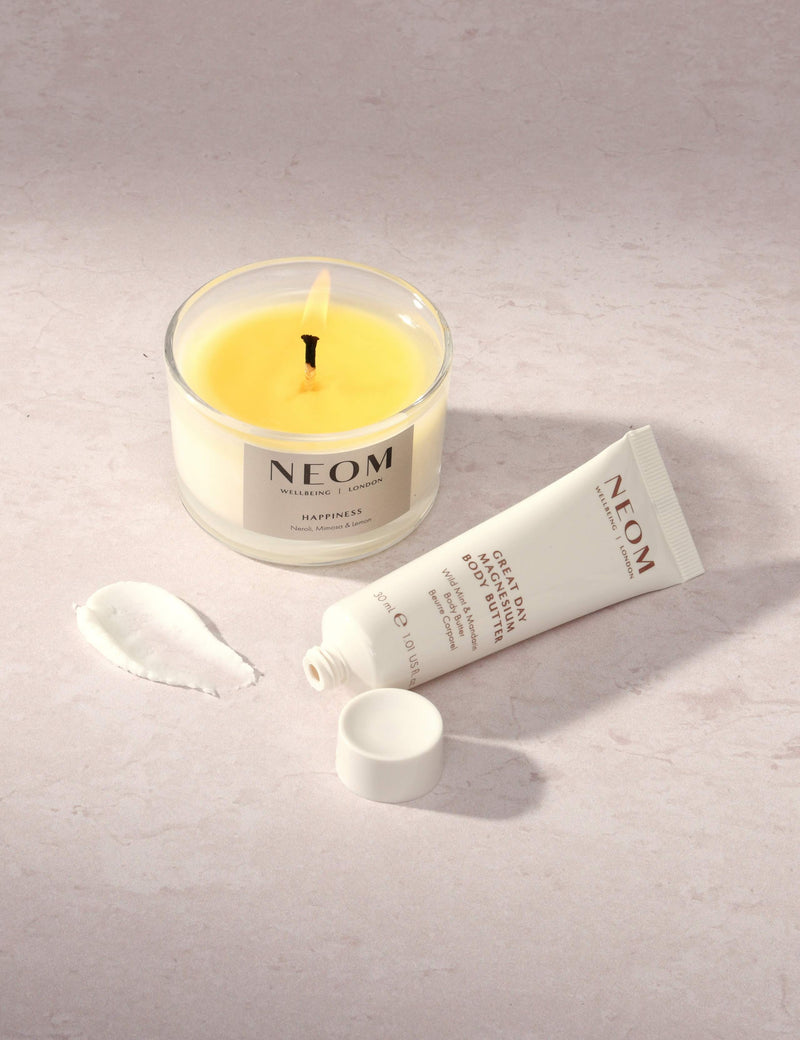 NEOM Feel Good Mood Boost Duo gift set - British product