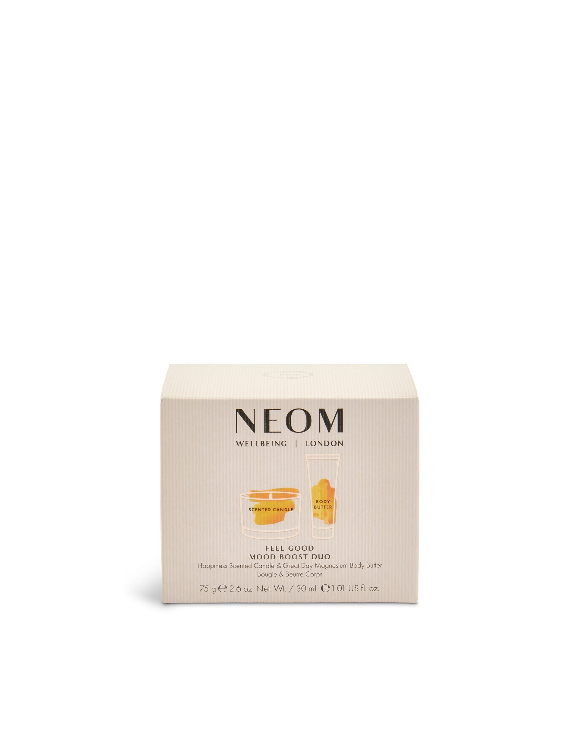 NEOM Feel Good Mood Boost Duo gift set - British product