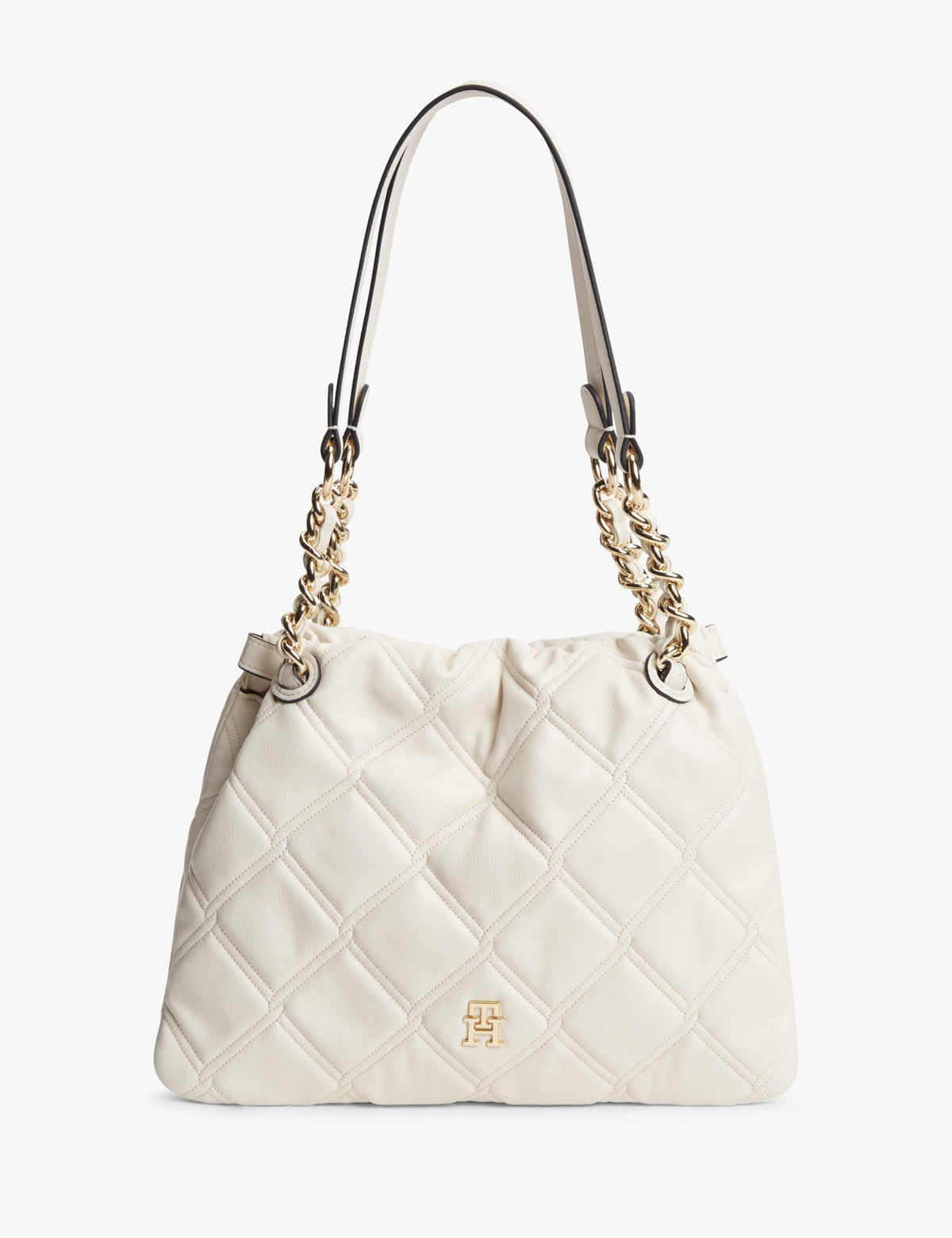 Tommy Hilfiger quilted mini tote bag faux leather (British brand)