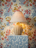 Laura Ashley Fernhill woven wicker table lamp, UK version