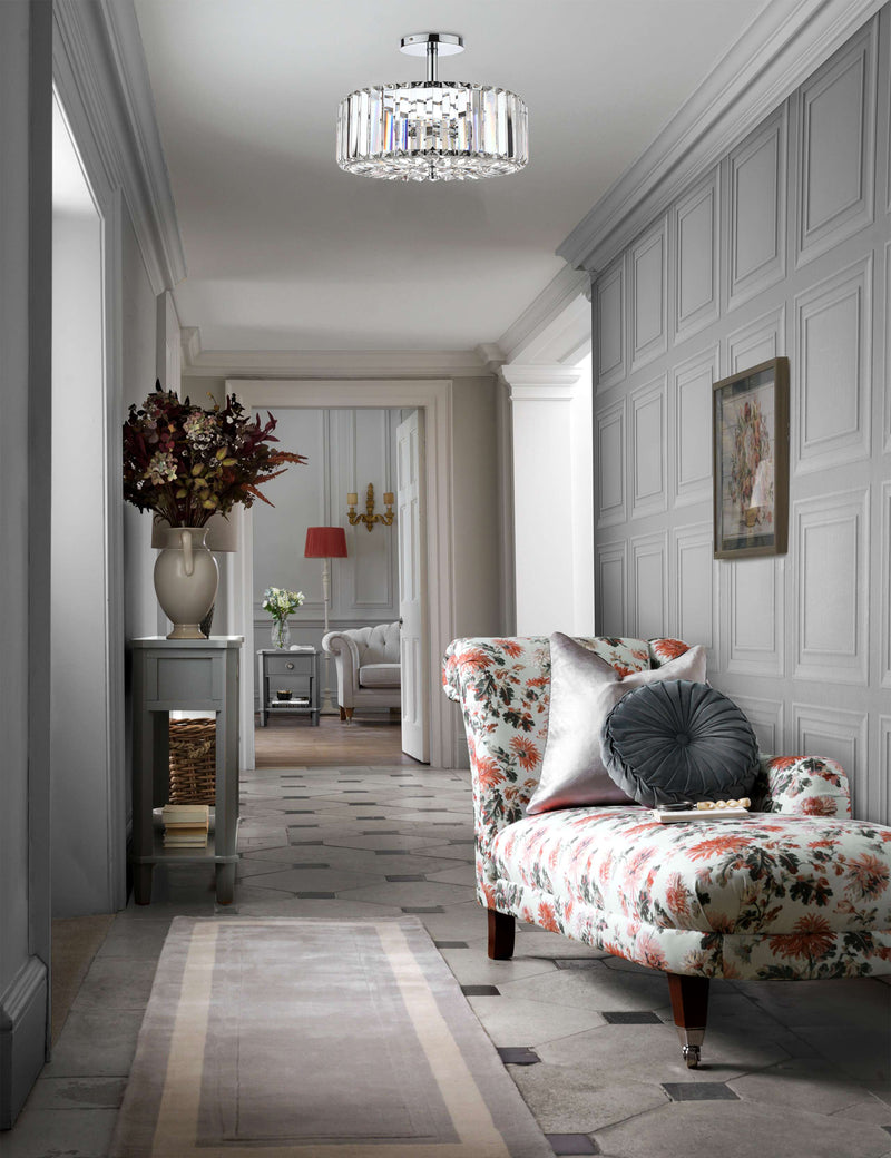 Laura Ashley Fernhurst ceiling light 34.5 cm diameter, imported from the UK