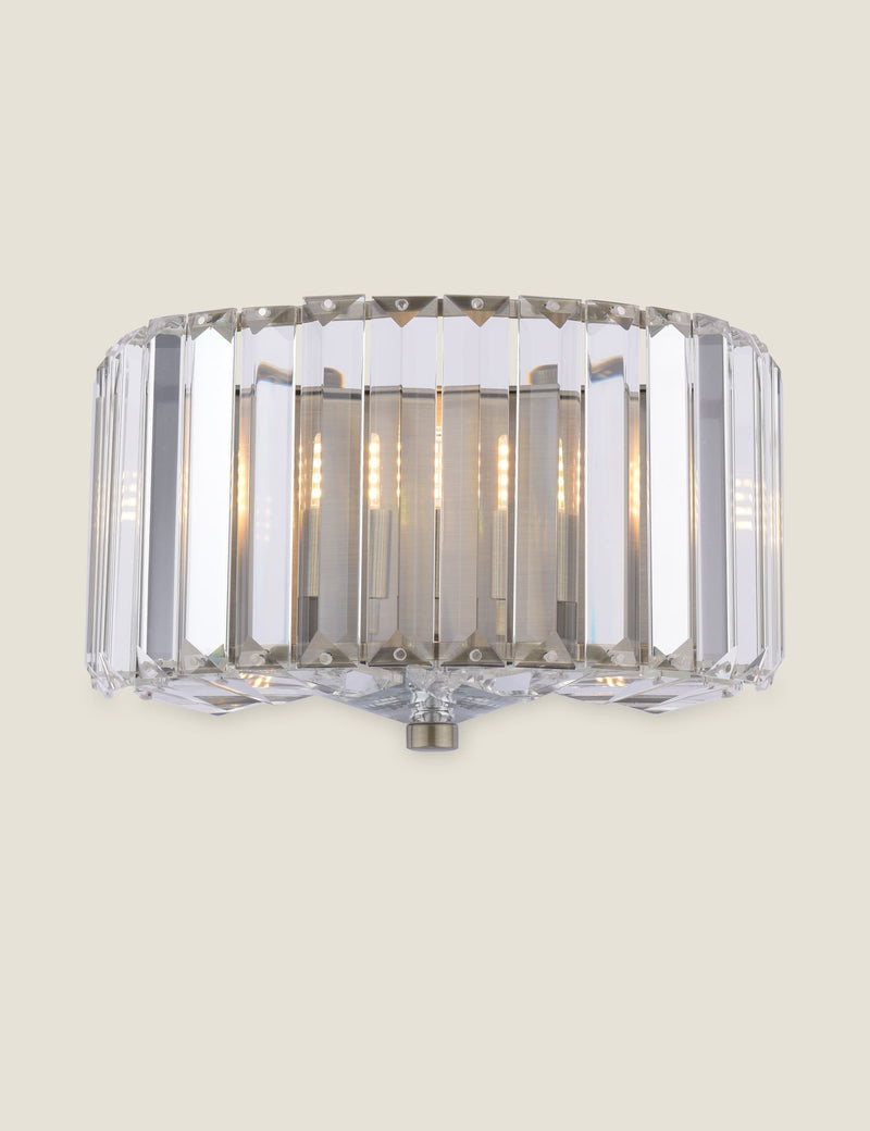 Laura Ashley Fernhurst faceted crystal wall light - British product