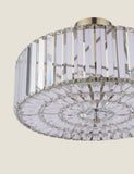 Laura Ashley Fernhurst semi flush ceiling light 45cm - British product