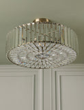 Laura Ashley Fernhurst semi flush ceiling light 45cm - British product