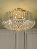 Laura Ashley Fernhurst semi flush ceiling light 45cm - British product