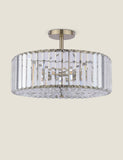 Laura Ashley Fernhurst semi flush ceiling light 45cm - British product